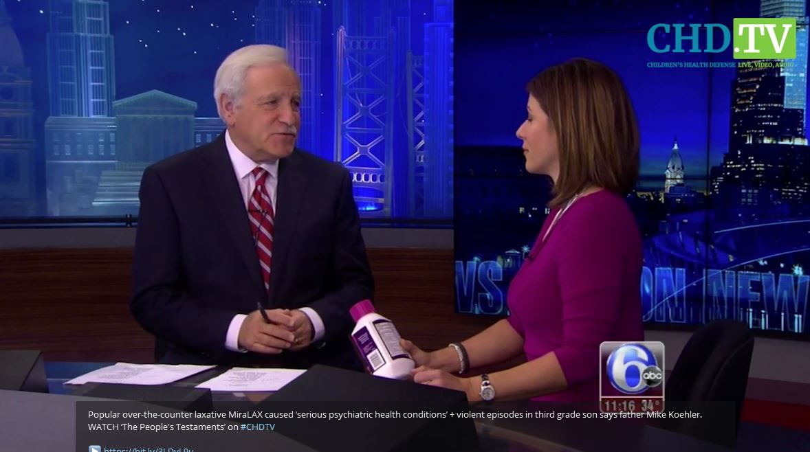 Children Have Developed Neuropsychiatric Problems After Taking MiraLAX